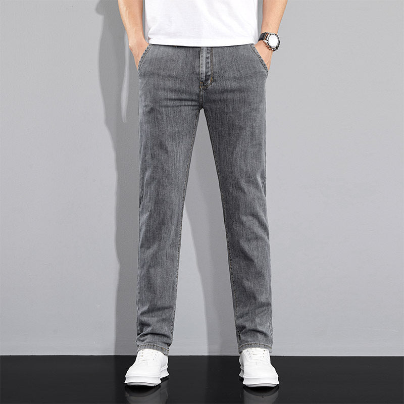 Vielseitige Stretchhose im Slim Fit im koreanischen Stil