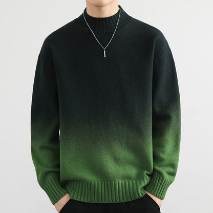 Pull dégradé de personnalité tendance pour hommes