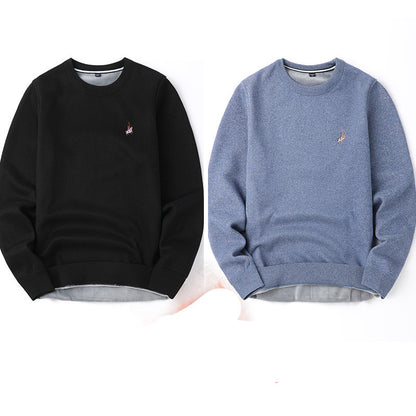 Pull Homme Automne Hiver Plus Velours Épaississant Base