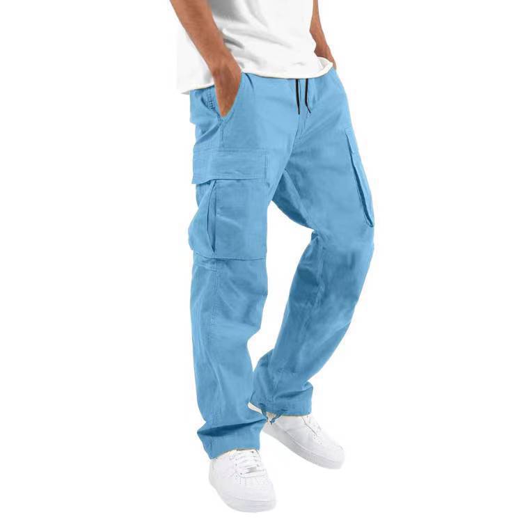 Trade Drawstring Multi-pocket Casual Trousers - ARCHSHOPE