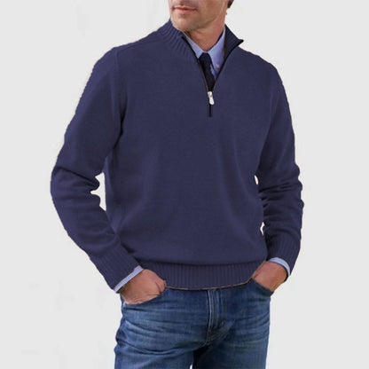 Men's Plus Size Knitwear Zipper - ARCHSHOPE