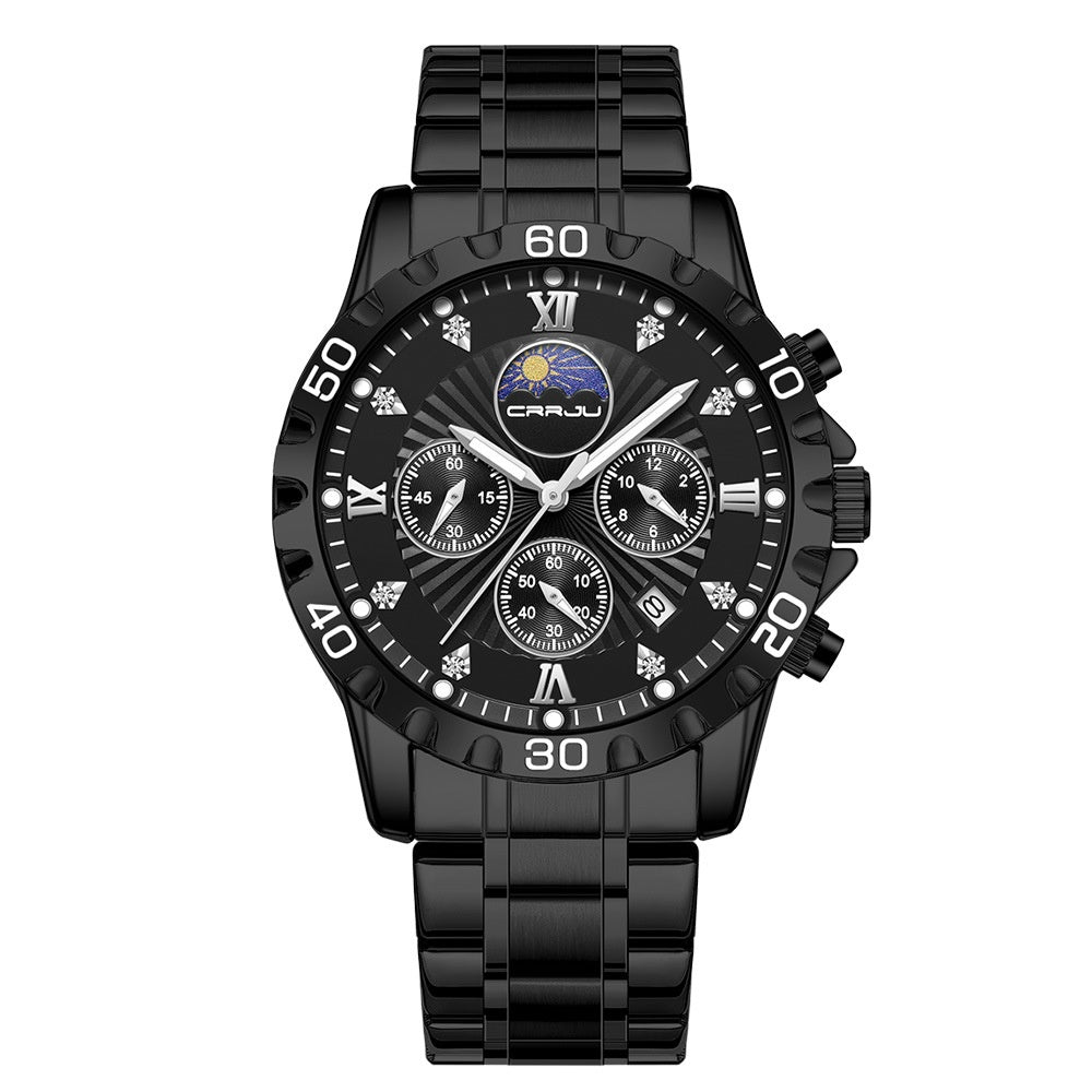 Men's Multifunctional Business Calendar Quartz Watch - ARCHSHOPE
