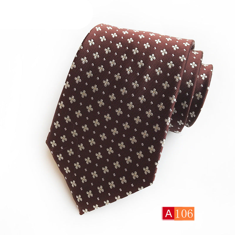 Men's Casual Formal Wear Polyester Jacquard Tie - ARCHSHOPE