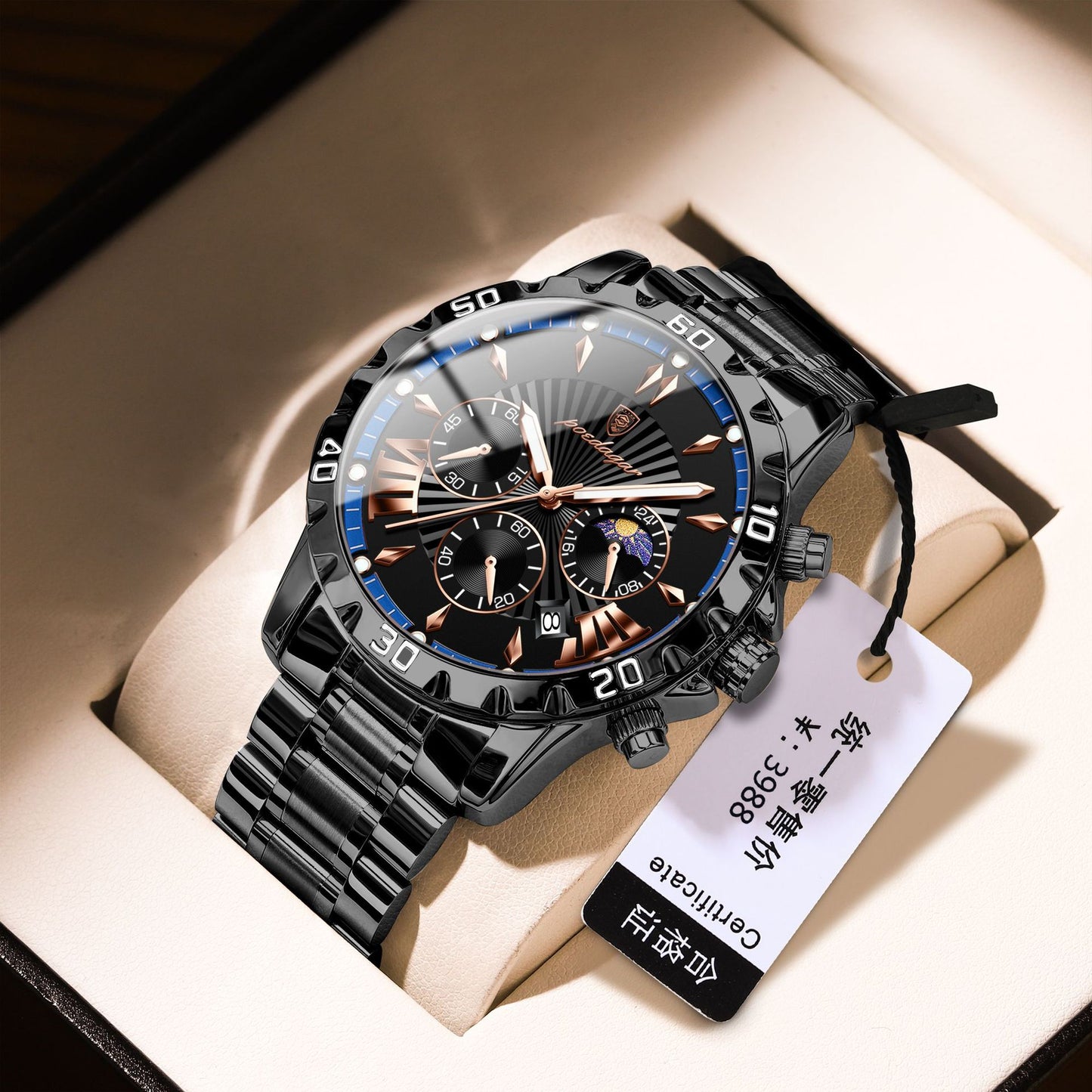 Waterproof Multifunction Sporty Mens Watch - ARCHSHOPE