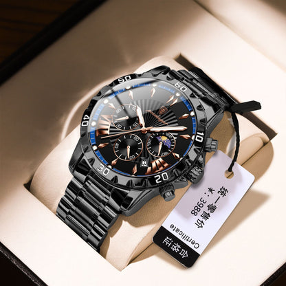 Waterproof Multifunction Sporty Mens Watch - ARCHSHOPE