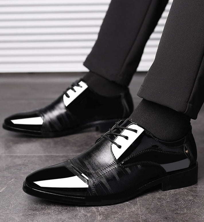 Sommer neue schuhe herren business kleid große größe schuhe mode hundert turm hochzeit schuhe