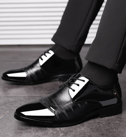 Sommer neue schuhe herren business kleid große größe schuhe mode hundert turm hochzeit schuhe
