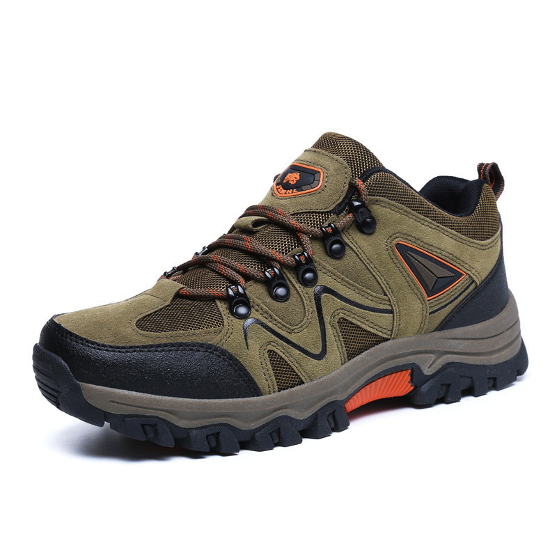 Outdoor Sports Men's Suede Low Top Hiking Shoes - ARCHSHOPE