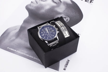 Wrist Watch Men New Style Wrist Watch Men's Drop Shipping Business Watch Set Foreign Trade Quartz Watch - ARCHSHOPE
