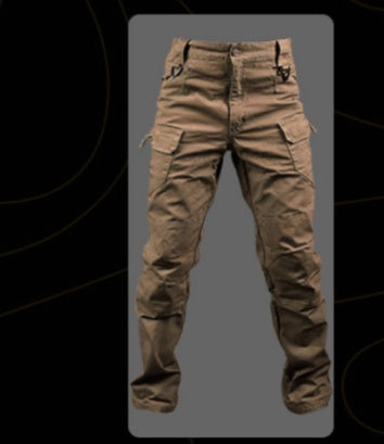 Pantalon tactique IX7 printemps et automne pour hommes, auto-culture, 9 pantalons de fan de l'armée des forces spéciales, salopette d'extérieur, pantalon d'entraînement droit multi-poches