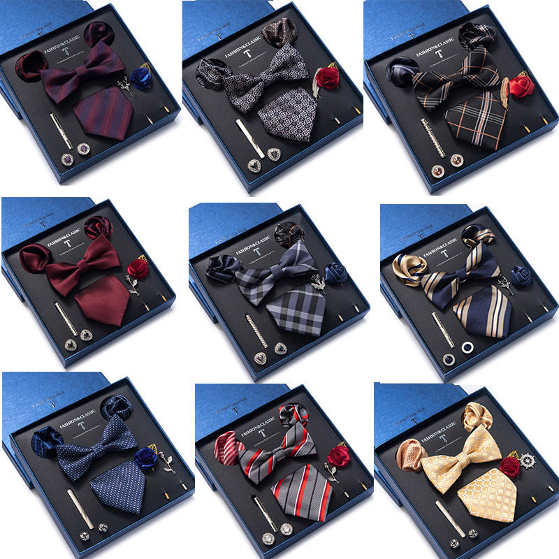 Tie 8-piece Set Formal Suit Men - ARCHSHOPE