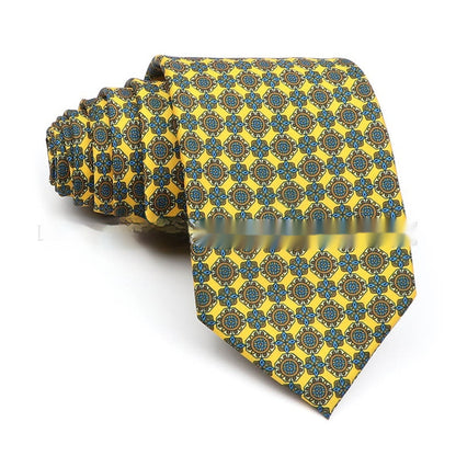 Business Polyester Men's Printed Workplace Tie - ARCHSHOPE
