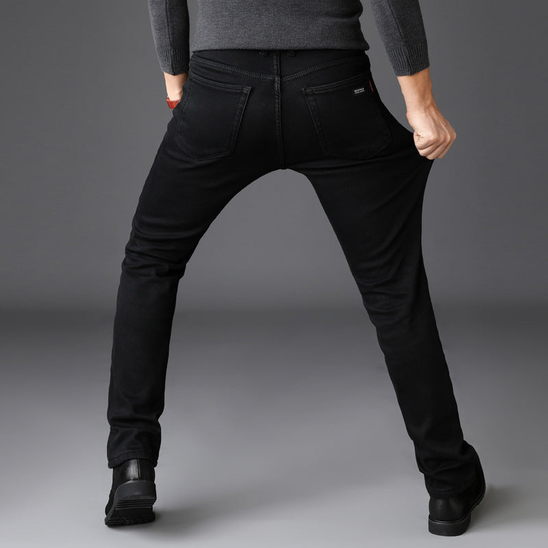 Schwarze Herrenjeans 