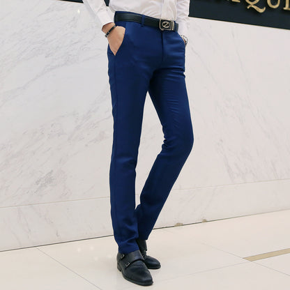 Casual business hosen männer Koreanische slim-fit casual hosen