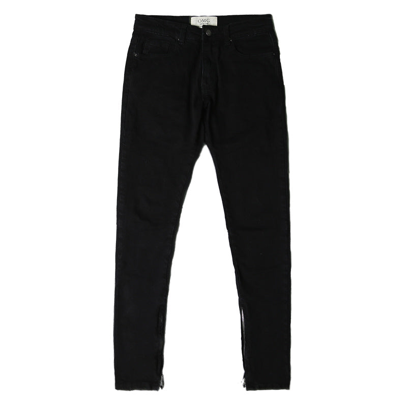 Jean noir extensible