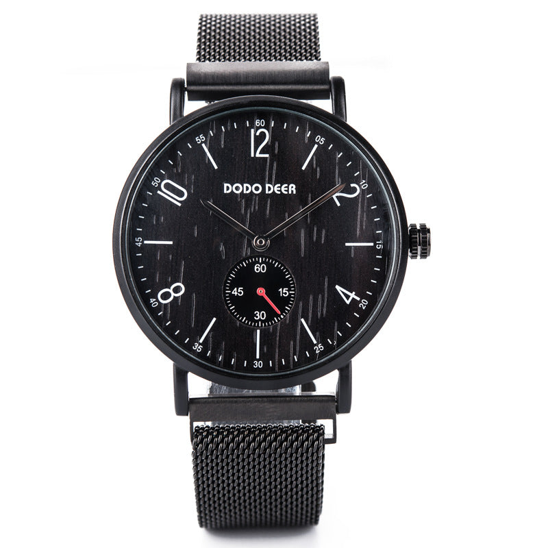 Wooden Dial Fashion Dimple Men And Women Watches - ARCHSHOPE