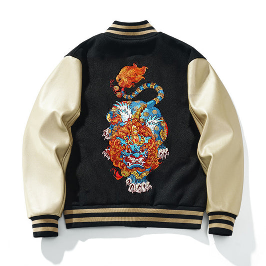 Men's Chinese-style Heavy-duty Embroidered Jacket