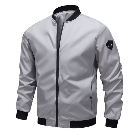 Spring And Autumn Casual Solid Color Men's Coat - ARCHSHOPE