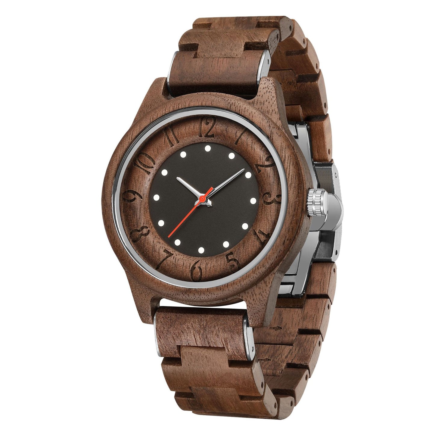 One Piece Wooden Fashionable Quartz Watch - ARCHSHOPE