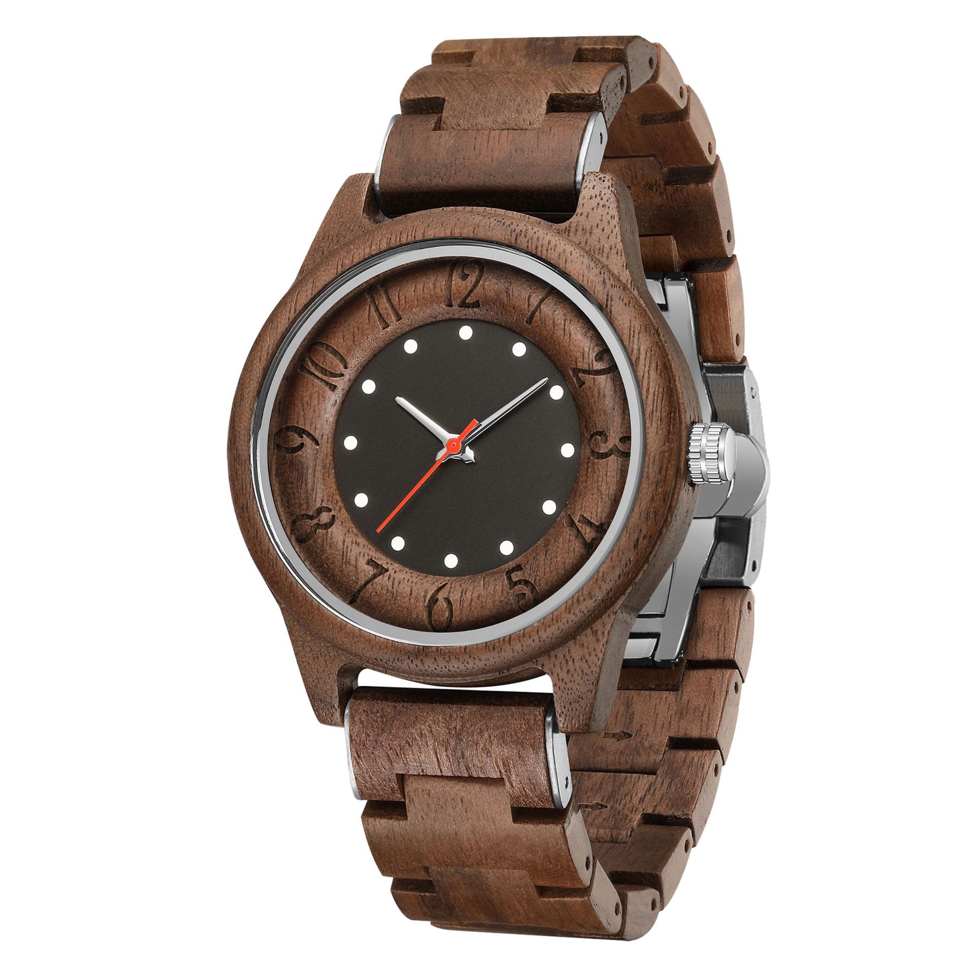 One Piece Wooden Fashionable Quartz Watch - ARCHSHOPE