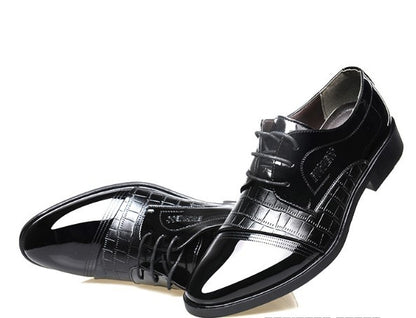 Muster herbst männer spitzen business kleid schuhe leder herren schuhe einzelnen schuhe schuhe männer