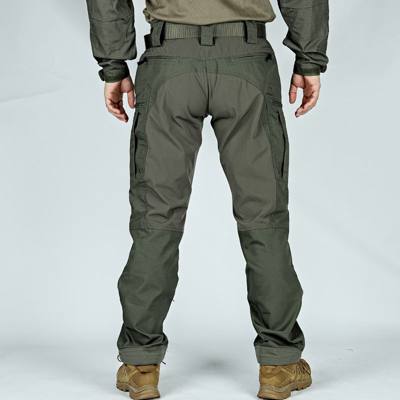 Genouillères tactiques P40 pour hommes, pantalons d'entraînement en plein air, ventilateurs militaires, résistants à l'usure, respirants, multi-poches