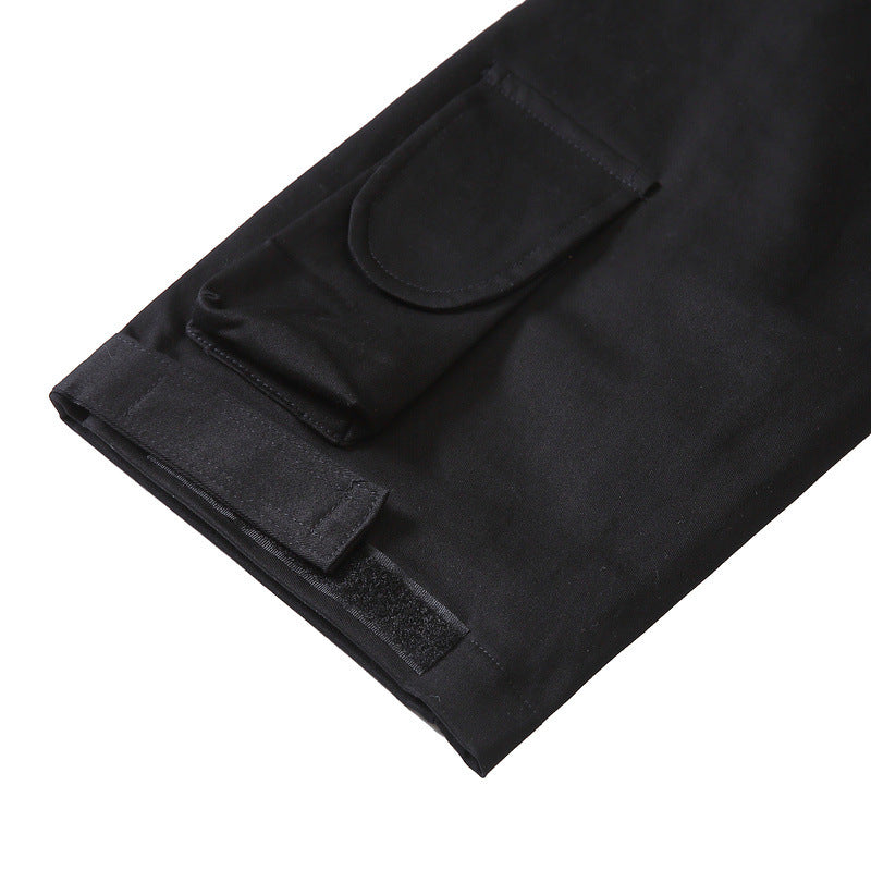 Herren Cargohose mit Kordelzug und Knöcheltaschen