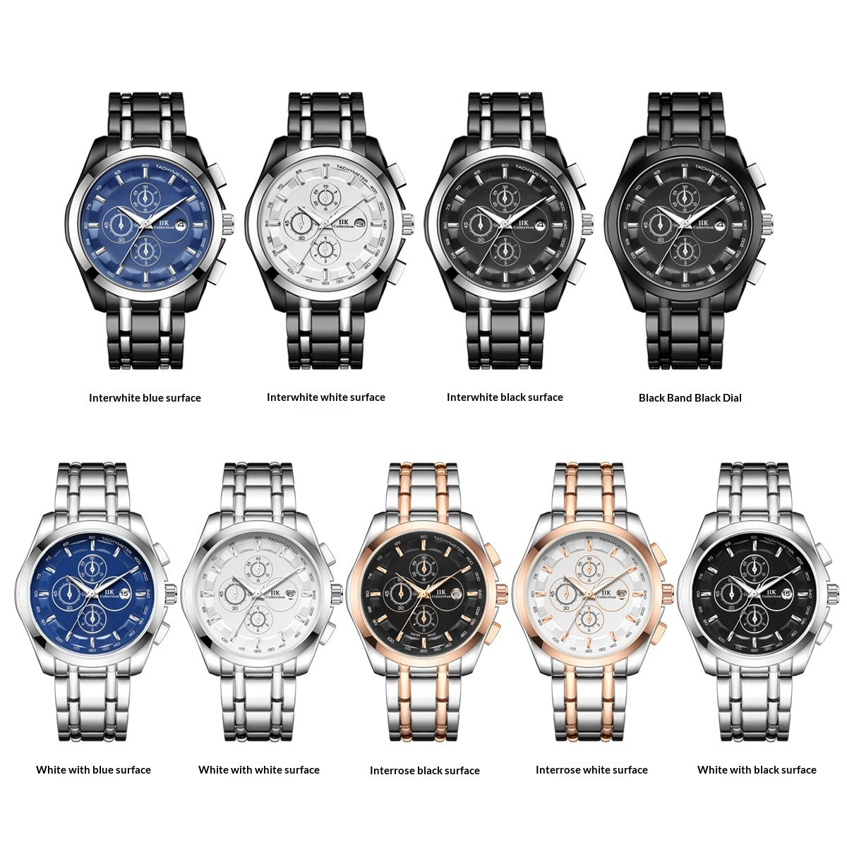 New Luminous Hands Alloy Mens Quartz Watch - ARCHSHOPE