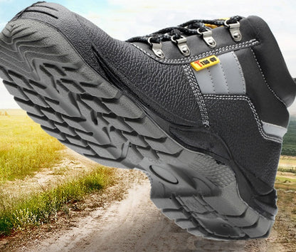 Chaussures de sécurité robustes avec embout en acier pour homme