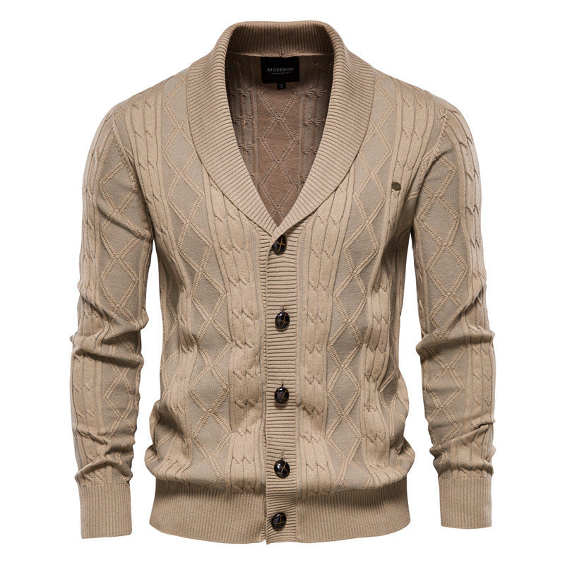 Pull cardigan homme tendance pull rembourré