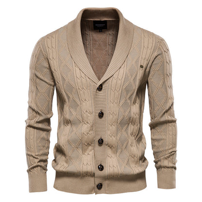 Pull cardigan homme tendance pull rembourré