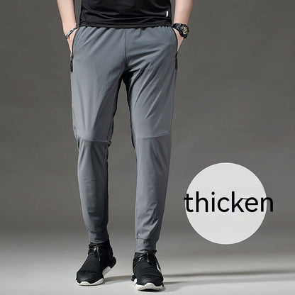 Pantalon de sport imperméable, coupe-vent, respirant, épais, doublé polaire, garde au chaud, élastique, pour le fitness, les loisirs et la course à pied