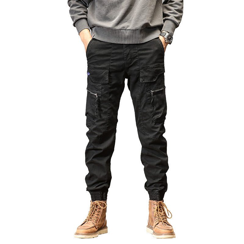 Overalls im japanischen Stil, lässig, schlicht, modisch, alltagstaugliche Sportoberbekleidung
