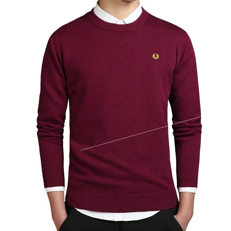 Pulls en coton tricotés pour hommes