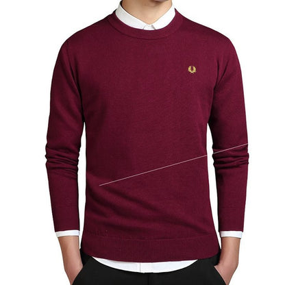 Pulls en coton tricotés pour hommes