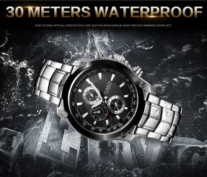 Men's Business-Casual Alloy Waterproof Quartz Watch - ARCHSHOPE