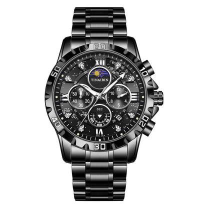 Men's Multi-functional High-grade Quartz Watch Waterproof Luminous - ARCHSHOPE