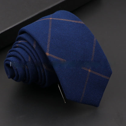 Artificial Woolen Necktie Korean Casual Accessories - ARCHSHOPE