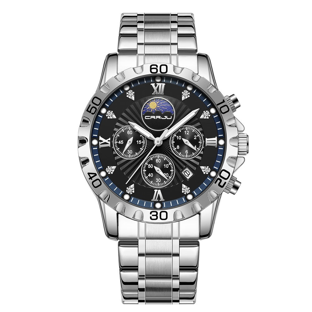 Men's Multifunctional Business Calendar Quartz Watch - ARCHSHOPE