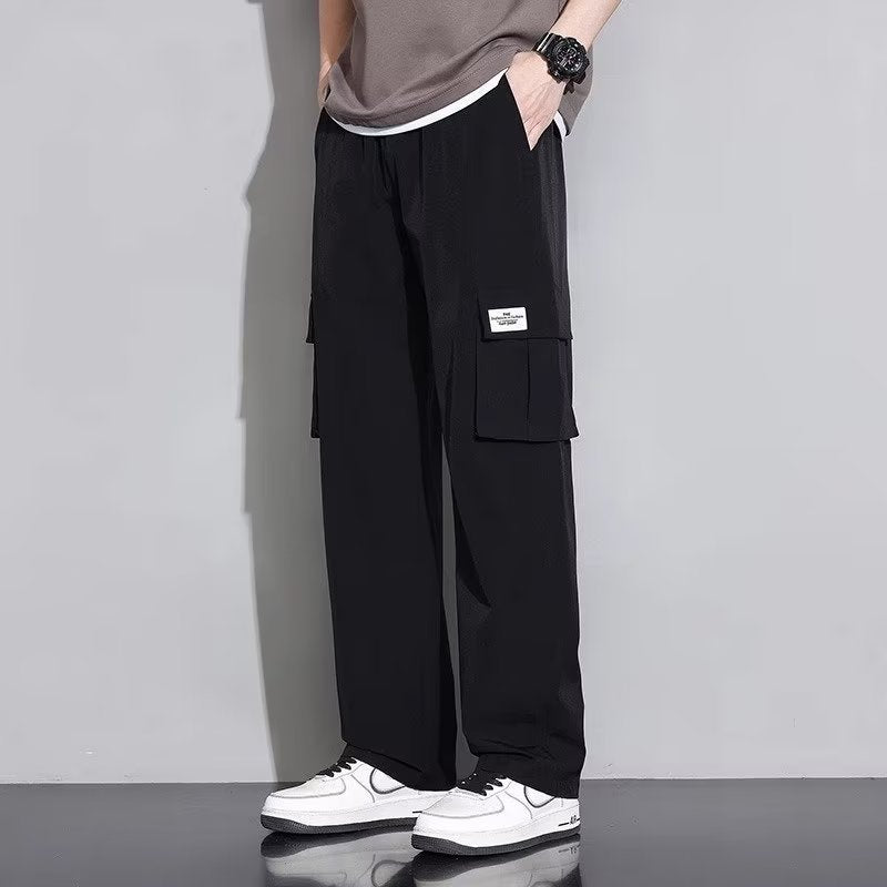 Herren Sommer Neue Ice Silk Overalls