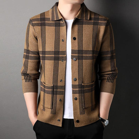 Pull ample décontracté à revers pour jeunes, style coréen, tendance