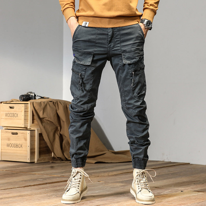 Overalls im japanischen Stil, lässig, schlicht, modisch, alltagstaugliche Sportoberbekleidung