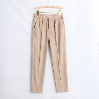 All-Match-Anzughose mit Stretch-Drapierung, gerade, knöchellange Cargohose