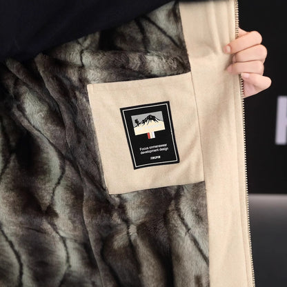 East Season – Lässige, schöne Jacke mit Polokragen in hochwertiger Qualität