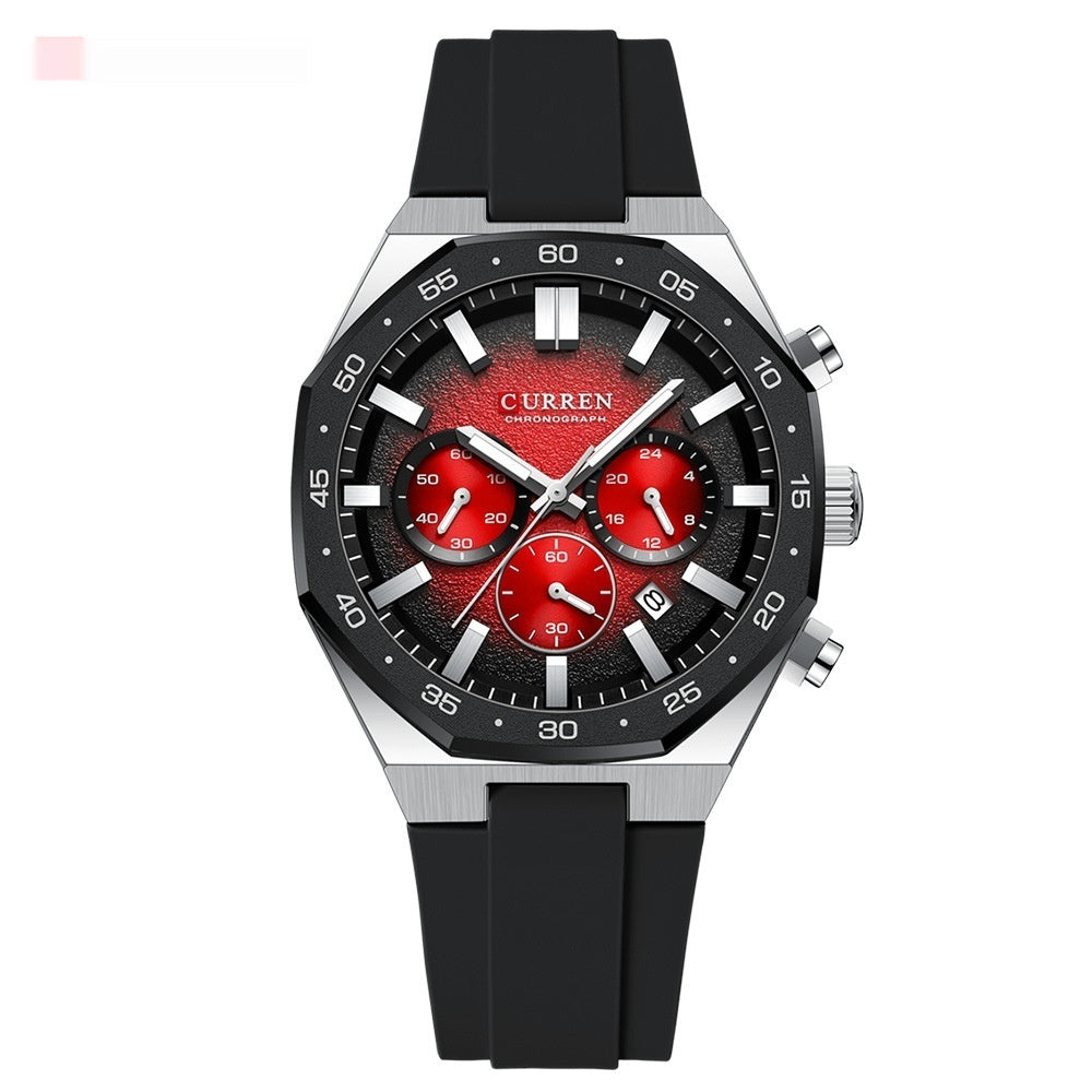Calendar Waterproof Six-hand Mens Watch - ARCHSHOPE