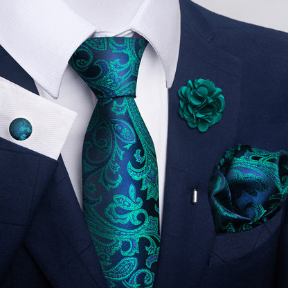 Men's Tie Suit Pocket Square Combo 8 - ARCHSHOPE