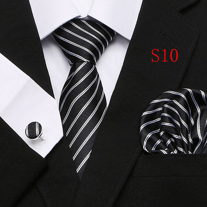 Paisley Series European And American Fashion Tie Three-piece Suit - ARCHSHOPE