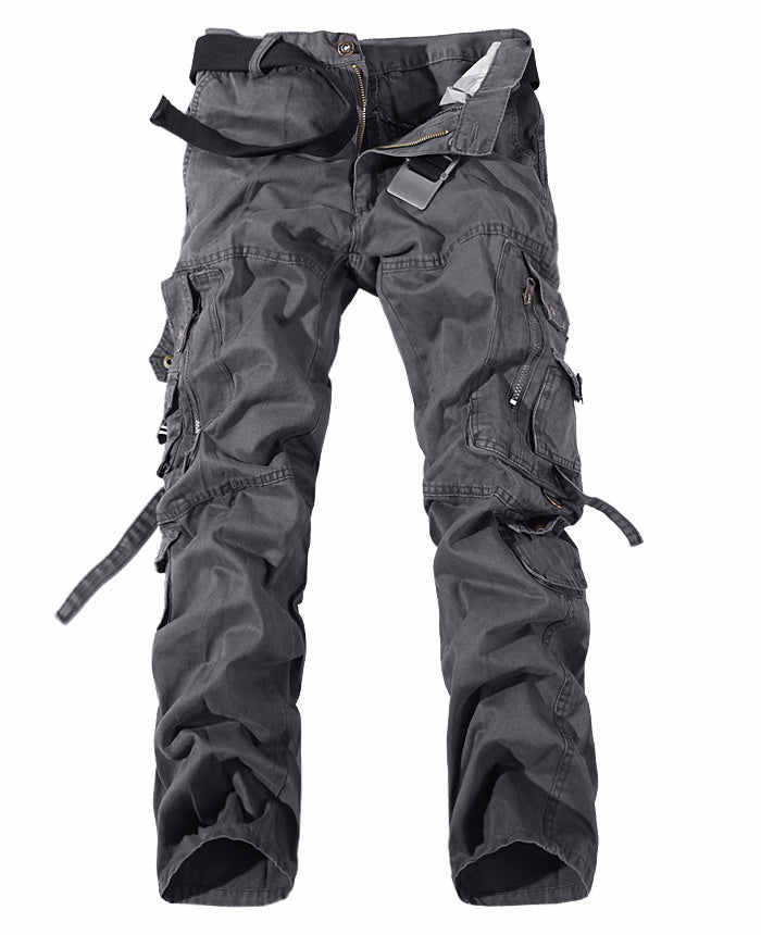 Men's Multi-pocket Cargo Pants Washed Hot Sale Cargo Pants - ARCHSHOPE