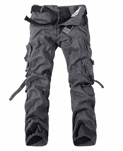 Men's Multi-pocket Cargo Pants Washed Hot Sale Cargo Pants - ARCHSHOPE