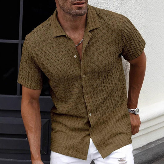 New Men's Fashion Casual Slim Top - ARCHSHOPE